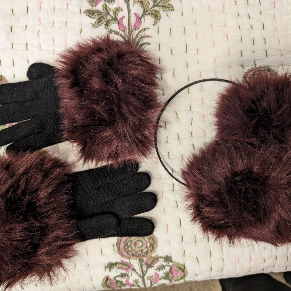 Ann Taylor gloves and ear muffs NWOT